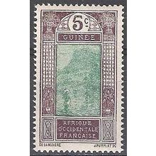 Guinée 1922 Michel 81 Neuf ** Cote (2001) 0.50 € Chute de la Kitim