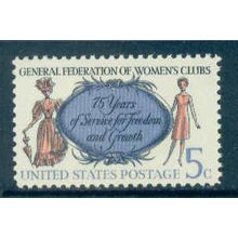 1316 5c Women's Clubs Fine MNH MA1374 (38)