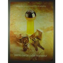 1978 Pierre Cardin Pour Monsieur Cologne Ad