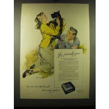 1948 Kotex Sanitary Napkins Ad - art by Tom Hall - Very personally yours