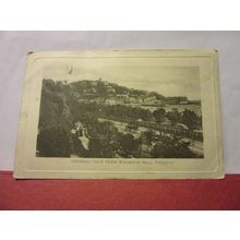 TORQUAY FROM WALDRON HILL, DEVON used antique postcard 1909 pm Wrench series/