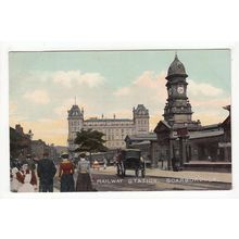 The Railway Station Scarborough Postcard Unique Series
