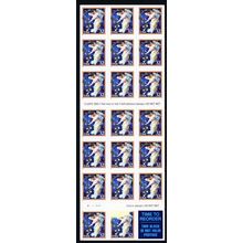 3012a, MNH 32¢Partial Color Omitted Freak Error Booklet - Stuart Katz