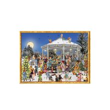 ADV70152 - Sellmer Advent Calendar - Chrismas at the Pavillion - 10.5"H x 14....
