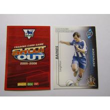 Leighton Baines - Wigan - Shoot Out 2005 2006 Magic Box Football Card (EF1)