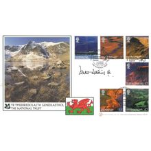 Tasker Watkins Military Victoria Cross Wales National Trust Hand Signed FDC