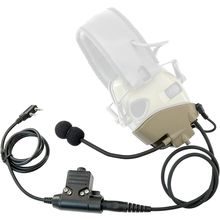 Microphone & PTT for Howard Leight Impact Sports Noise Cancelling Headphones Air