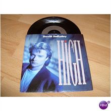 david hallyday,high.1988 7" p/s. scotti bros,po 37