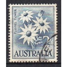 Australia 1959 Definitive - Flowers - Flannel Flower 2/- Used