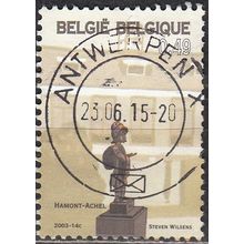 Belgique 2003 Michel 3245 O Cote (2008) 0.50 € Hamont-Achel le Teut du textile