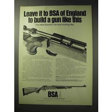 1971 BSA Monarch de-luxe Hunting Rifle Ad!