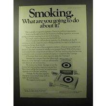 1975 Vantage Cigarettes Ad - What Are You Going to Do