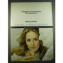 1968 Old Grand-Dad Bourbon Ad - It happens ever generation.