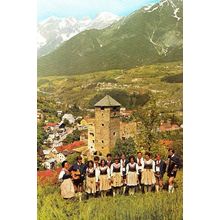 Trachtenverein Austria Vienna Germany Club Traditional Fashion Costume Postcard