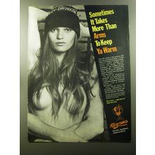 1981 Righteous Products Harley-Davidson Cap Ad - Takes More to Keep Ya Warm