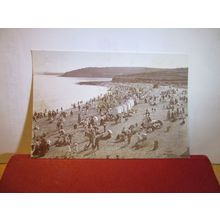 THE BEACH, FALMOUTH, CORNWALL c.1900 postcard. Truro Museum =