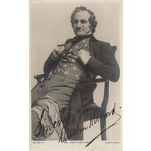 Austin Melford Old Film Director Screenwriter DOUBLE Hand Signed Photo