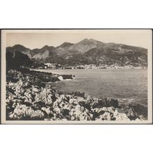 Vue Gènèrale Prise du Cap Martin, Menton, 1930 - Henin & Creissels Photo CPSM