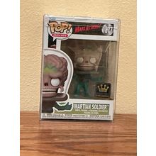 Funko Pop! Mars Attacks! Martian Soldier #1877 Funko Exclusive (Box & Protector)