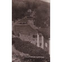 EC866 SCARBOROUGH- ITALIAN GARDENS . R/P POSTCARD