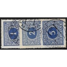 1928 3 different values - #6842 fine used (o)