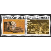 1972/1976 SG 725+726 - fine used (o) - pair
