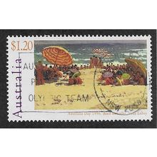 AUS 1996 $1.20 'AUSTRALIA DAY- BEACH UMBRELLAS' FINE USED (EBID66-612)