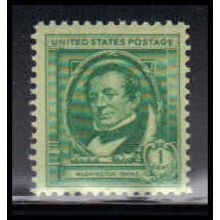 859 1c Washington Irving Fine MNH KA2202