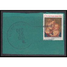 Used 2578 29c Madonna and Child El Dorado, (HI. ?) E0344