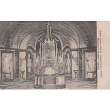 Torino Basilica Di Superga Carlo Alberto Tomb Antique Italian Postcard
