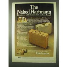1978 Hartmann Luggage Ad - The Naked Hartmann