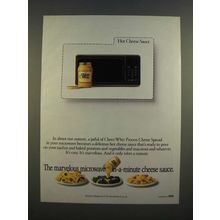 1986 Kraft Cheez Whiz Ad - Hot Cheese Sauce