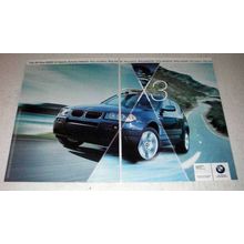 2004 BMW X3 SUV Car Ad - Sports Activity Vehicle