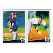 2009 Topps Tampa Bay Rays team set with updates - 34 cards