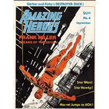 AMAZING HEROES # 4 FRANK MILLER ( 1981 )