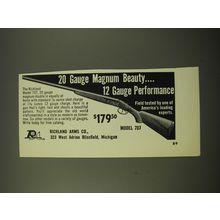 1966 Richland Arms Model 707 Shotgun Advertisement
