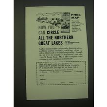 1962 Northern Great Lakes Area Council Tourism Ad - Now you can circle