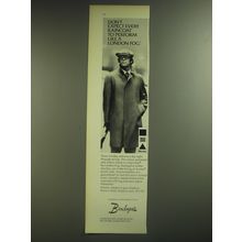 1974 Bamberger's London Fog Maincoat Advertisement