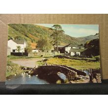 WATENDLATH BRIDGE, BORROWDALE, CUMBRIA unused postcard. by Gomis LKD 352 =