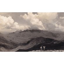 Explorers at Chimanimani Mountains South Rhodesia Real Photo Postcard