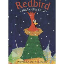 Redbird At Rockefeller Center Book Advertising Launch Postcard