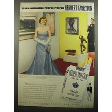 1952 Herbert Tareyton Cigarettes Ad - Mrs. William Fitzhugh Whitehouse, III
