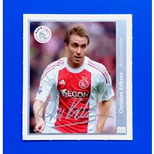 Sticker #031 CHRISTIAN ERIKSEN – 2010-11 AH EREDIVISIE - AJAX