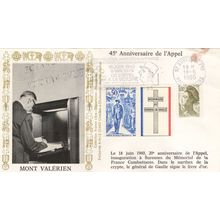 Mont Valerien War Memorial France Combattante RARE FDC