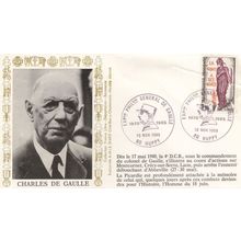 General Charles De Gaulle WW2 French Military 1985 Hand Signed RARE FDC
