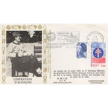 Liberation D'Alencon French Military Resistance First Day Cover FDC