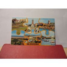 multiview, SKEGNESS, LINCOLNSHIRE used postcard Colourmaster 1979 pm PLX15402 =