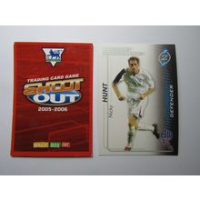 Nicky Hunt - Bolton W - Shoot Out 2005 2006 Magic Box Football Card (EF1)
