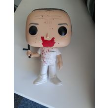Funko Pop! Vinyl: Hannibal Lecter (Bloody) #788 no box has clear display case