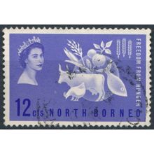 Freedom From Hunger - North Borneo 1963 - FH - SG 406 (A)